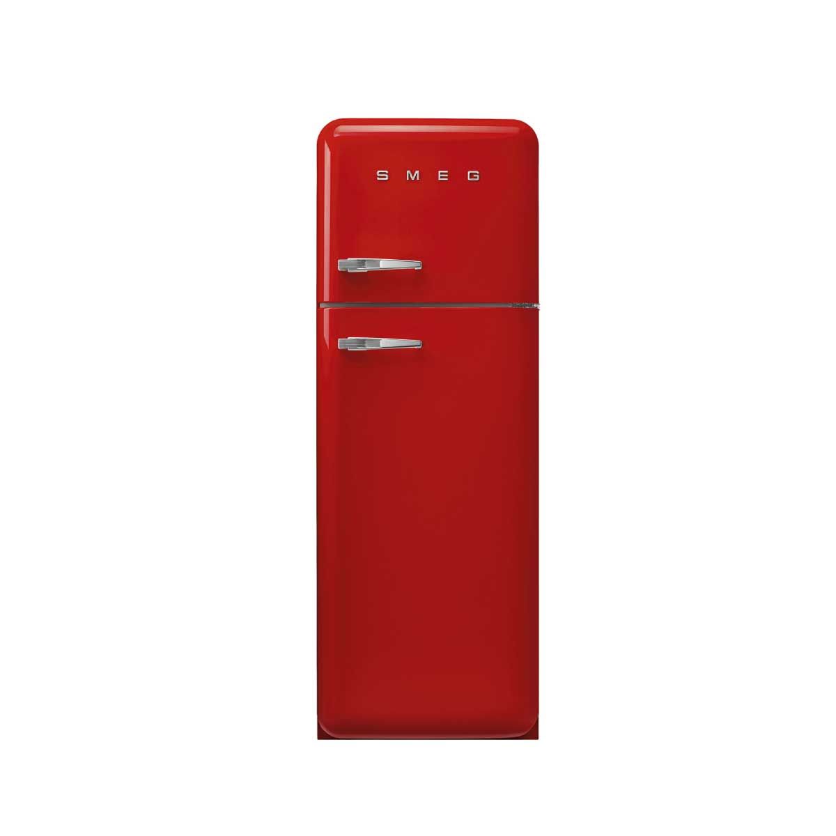 SMEG ตู้เย็น 2 ประตู 10.38 Q.สไตล์ 50  Retro รุ่น FAB30RRD5 สีแดง