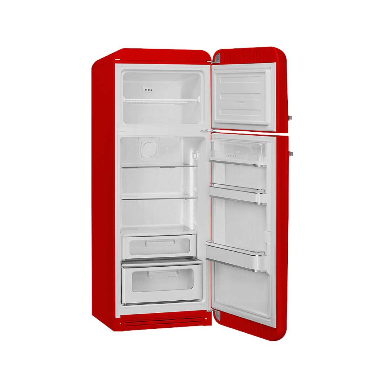 SMEG ตู้เย็น 2 ประตู 10.38 Q.สไตล์ 50  Retro รุ่น FAB30RRD5 สีแดง
