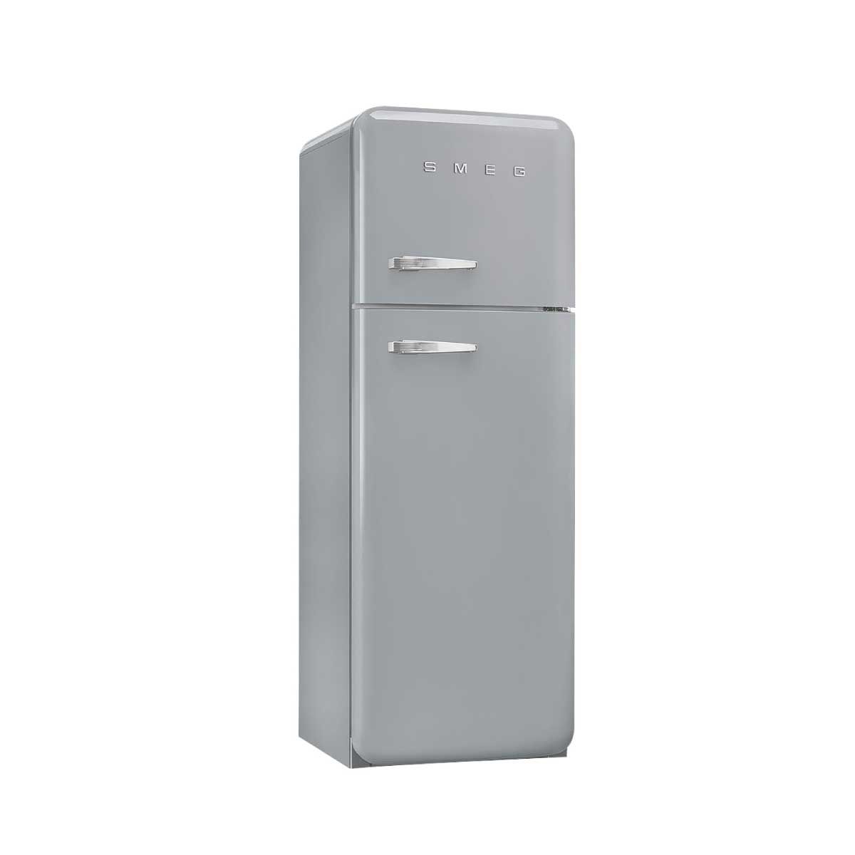 SMEG ตู้เย็น 2 ประตู 10.38 Q.สไตล์ 50  Retro รุ่น FAB30RSV5 สีเงิน
