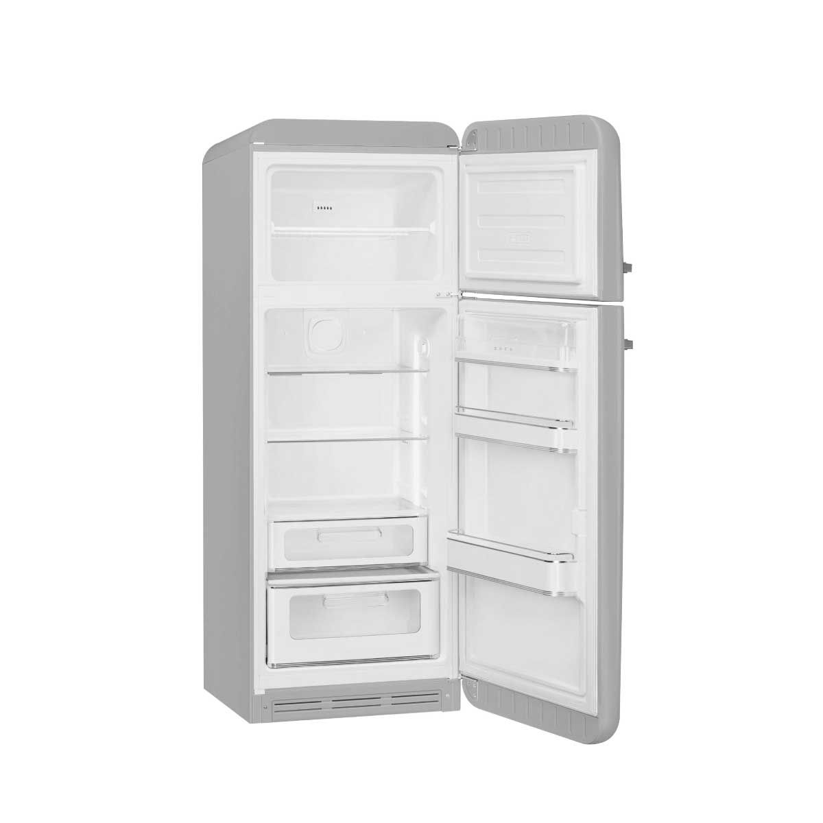 SMEG ตู้เย็น 2 ประตู 10.38 Q.สไตล์ 50  Retro รุ่น FAB30RSV5 สีเงิน