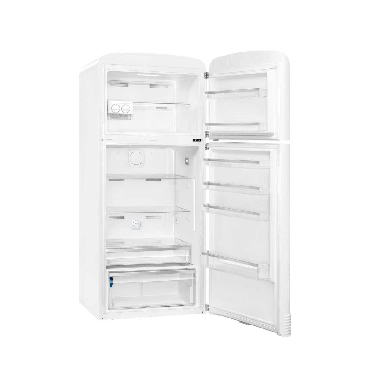 SMEG ตู้เย็น 2 ประตู 16.49 Q.สไตล์ 50  Retro รุ่น FAB50RWH5 สีขาว