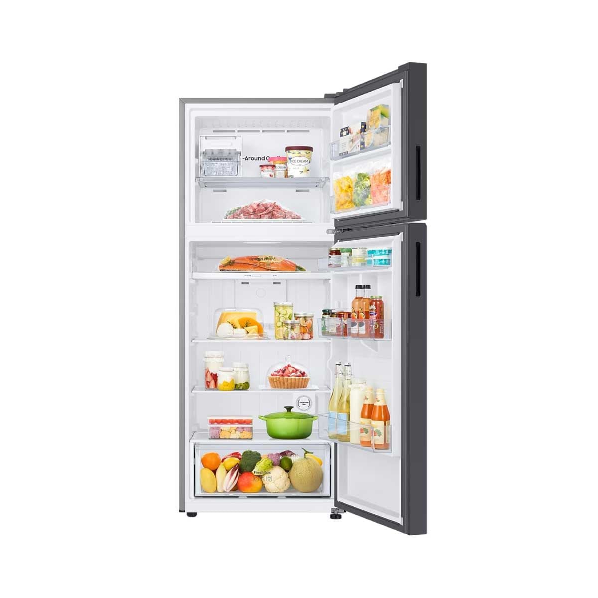 SAMSUNG ตู้เย็น BESPOKE 2 Doors 14.7 Q Wifi สีขาว/ขาว   รุ่น RT42CB664412ST