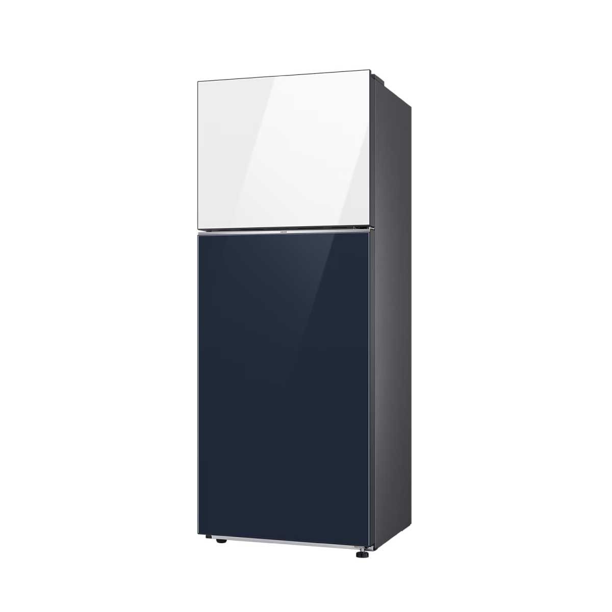 SAMSUNG ตู้เย็น BESPOKE 2 Doors 14.7 Q Wifi สี ขาว/น้ำเงิน  รุ่น RT42CB66448AST