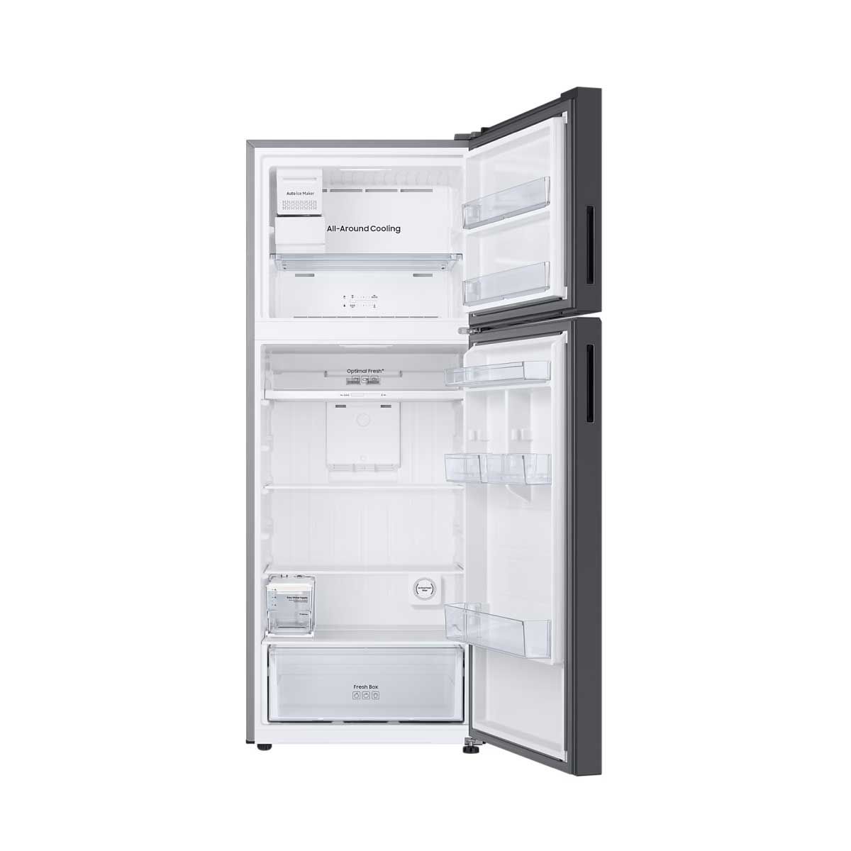 SAMSUNG ตู้เย็น BESPOKE 2 Doors Auto ice สีดำ 16.2 Q Wifi รุ่น RT47CB668422ST