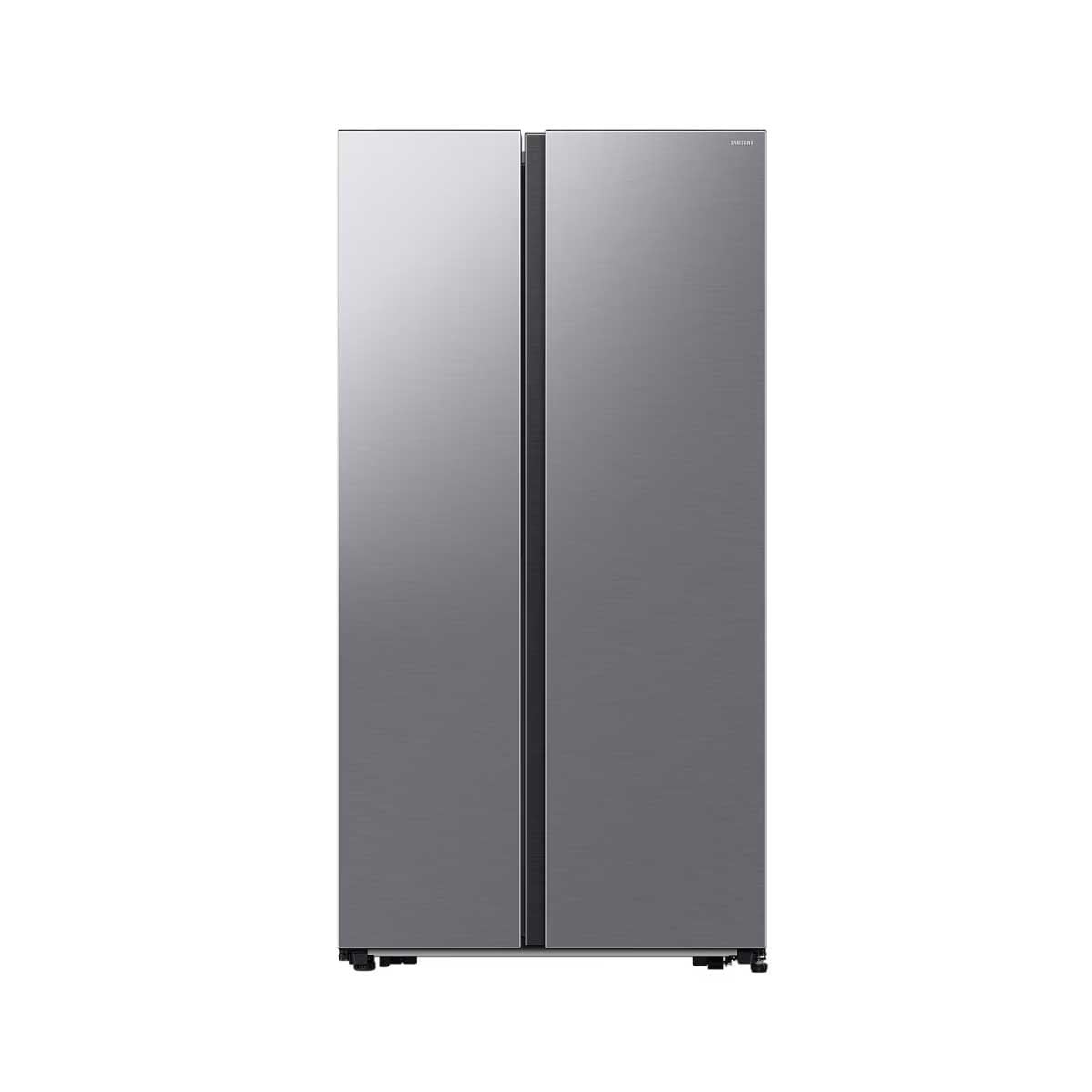 SAMSUNG ตู้เย็น Side by Side 20.6Q สีเงิน รุ่น RS57DG4000M9ST