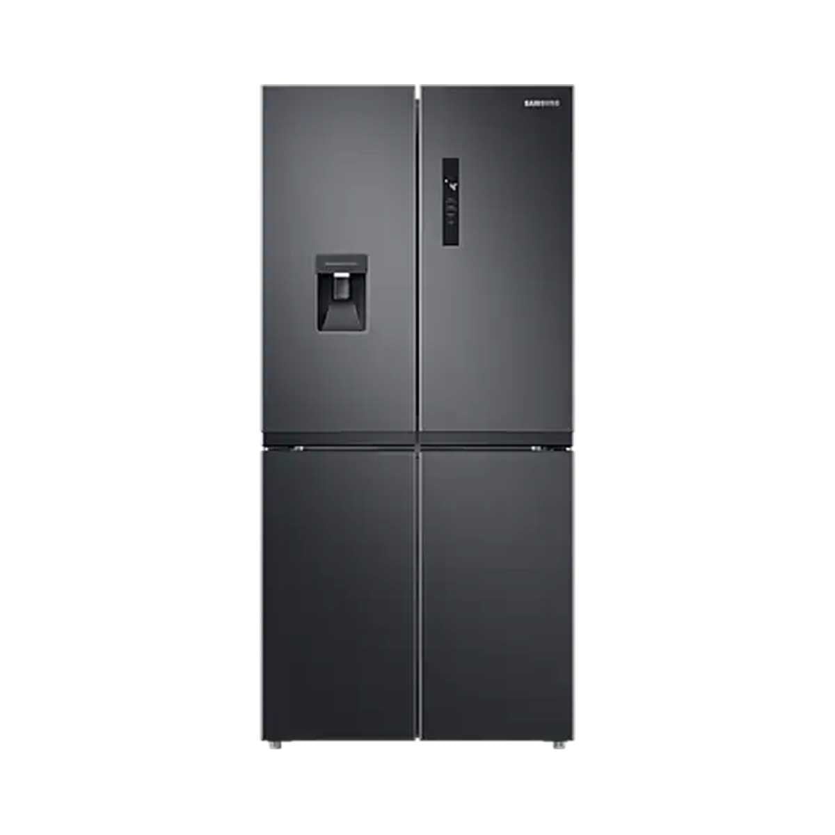 SAMSUNG ตู้เย็นMultidoor 4 ประตู  กดน้ำ17.3Q รุ่น RF48A4010B4/ST
