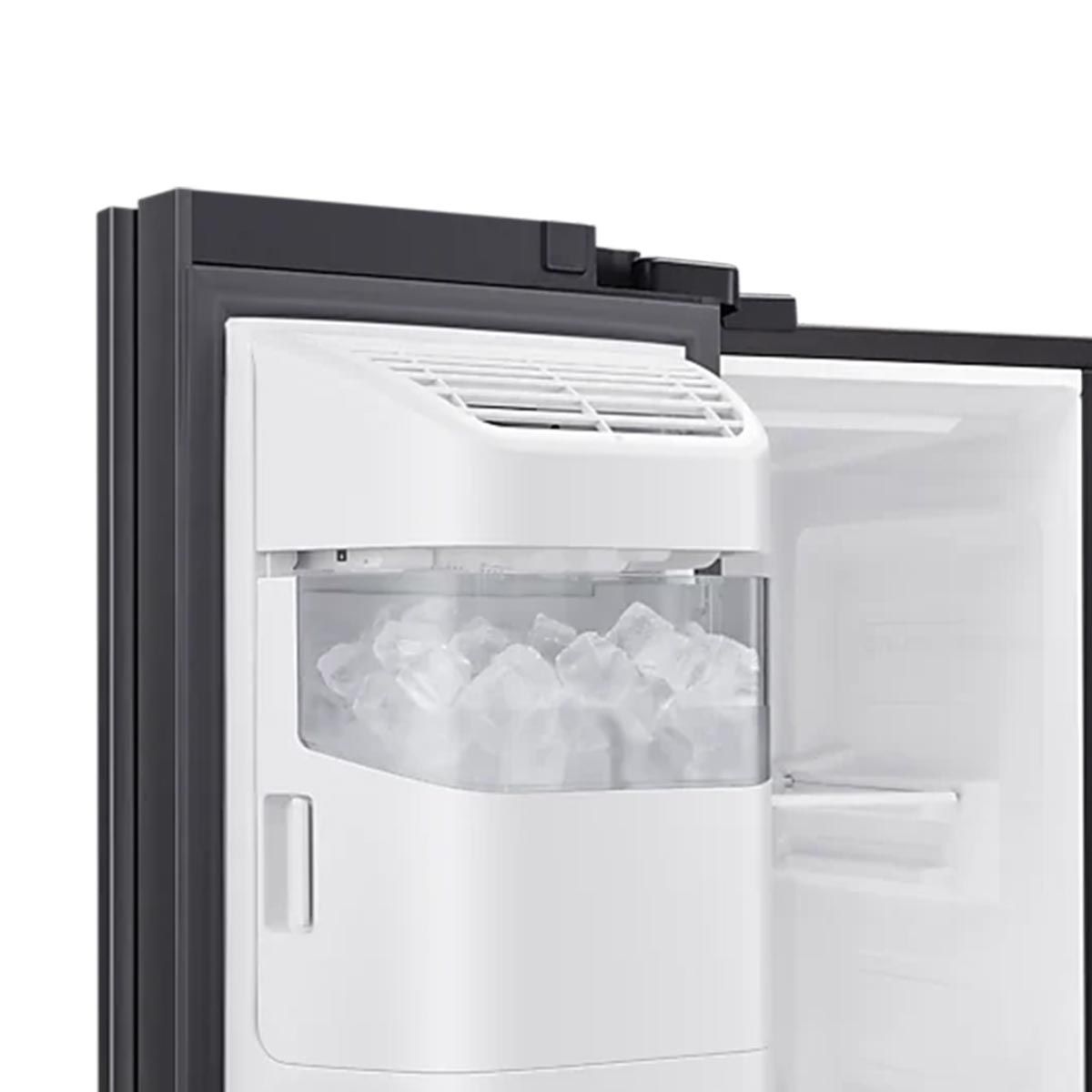 SAMSUNG ตู้เย็น Side by Side 22.1 Q Auto Ice สีขาว รุ่น RH64A53F115/ST