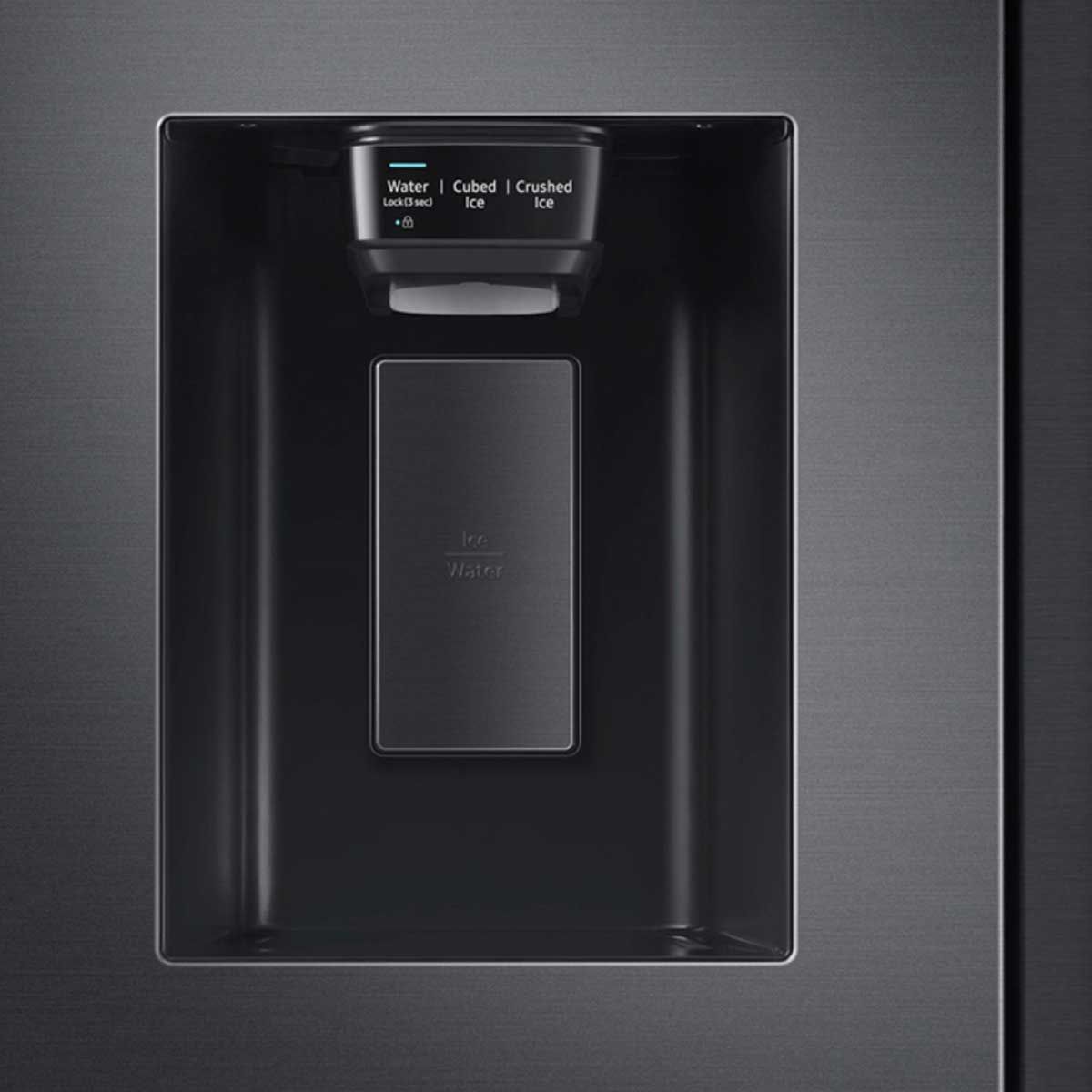 SAMSUNG ตู้เย็น Side by Side Digital Inverter 22.4Q รุ่น RS64R5131B4/ST