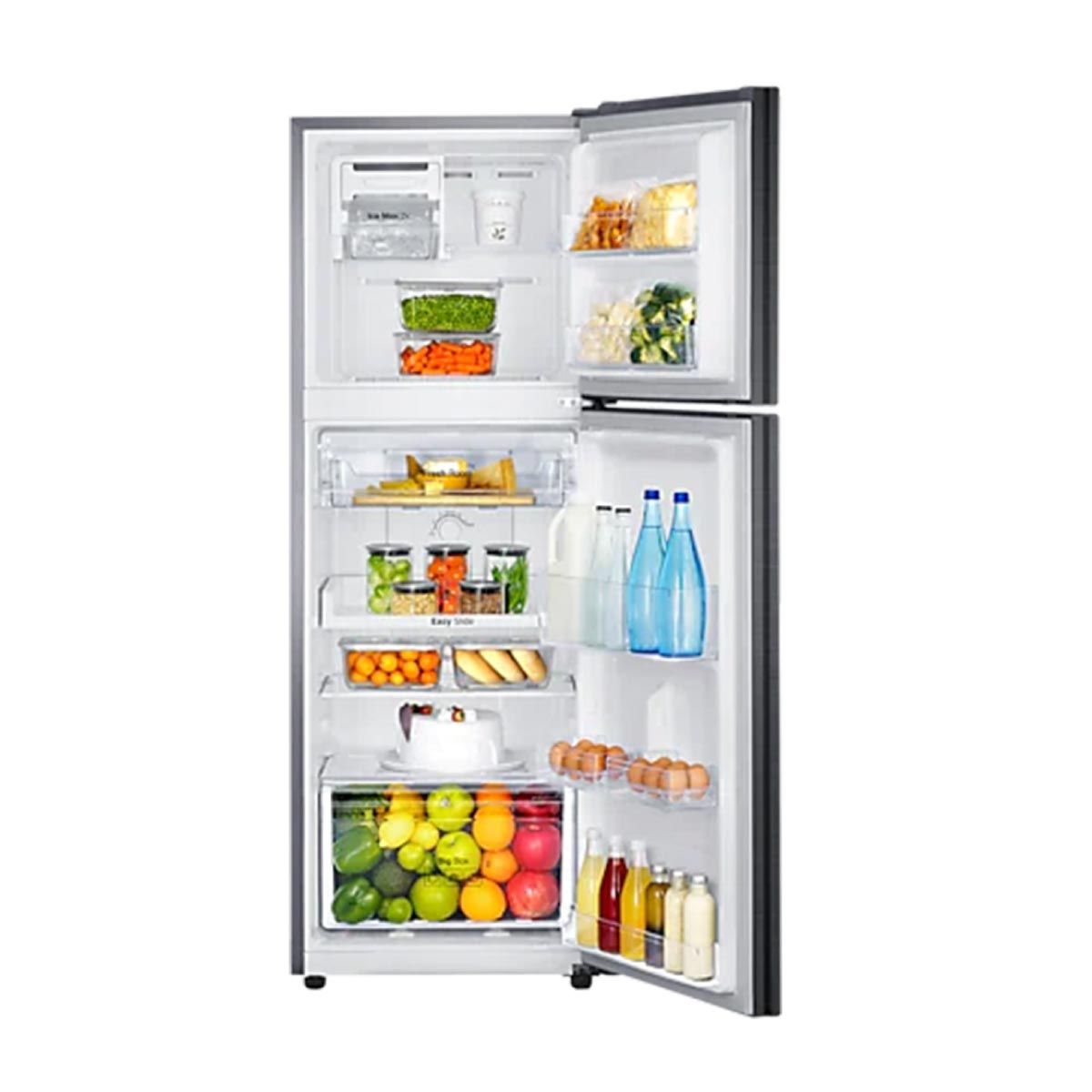 SAMSUNG ตู้เย็น2ประตู8.3QINVERTERสีดำรุ่นRT22FGRADB1/ST