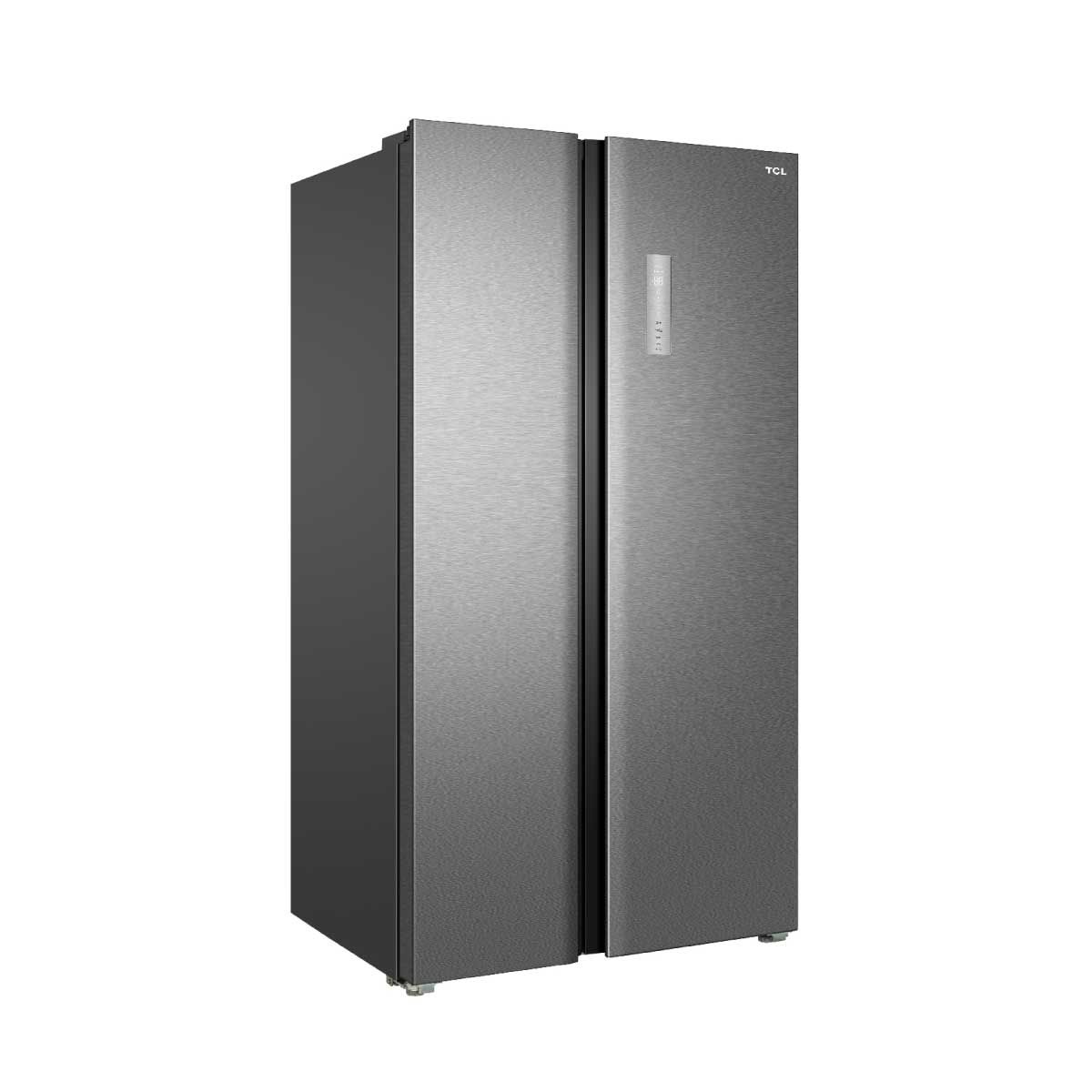 TCL ตู้เย็น Sidebyside 22.3Q INVERTER สีเงิน รุ่นRT62MPSBG