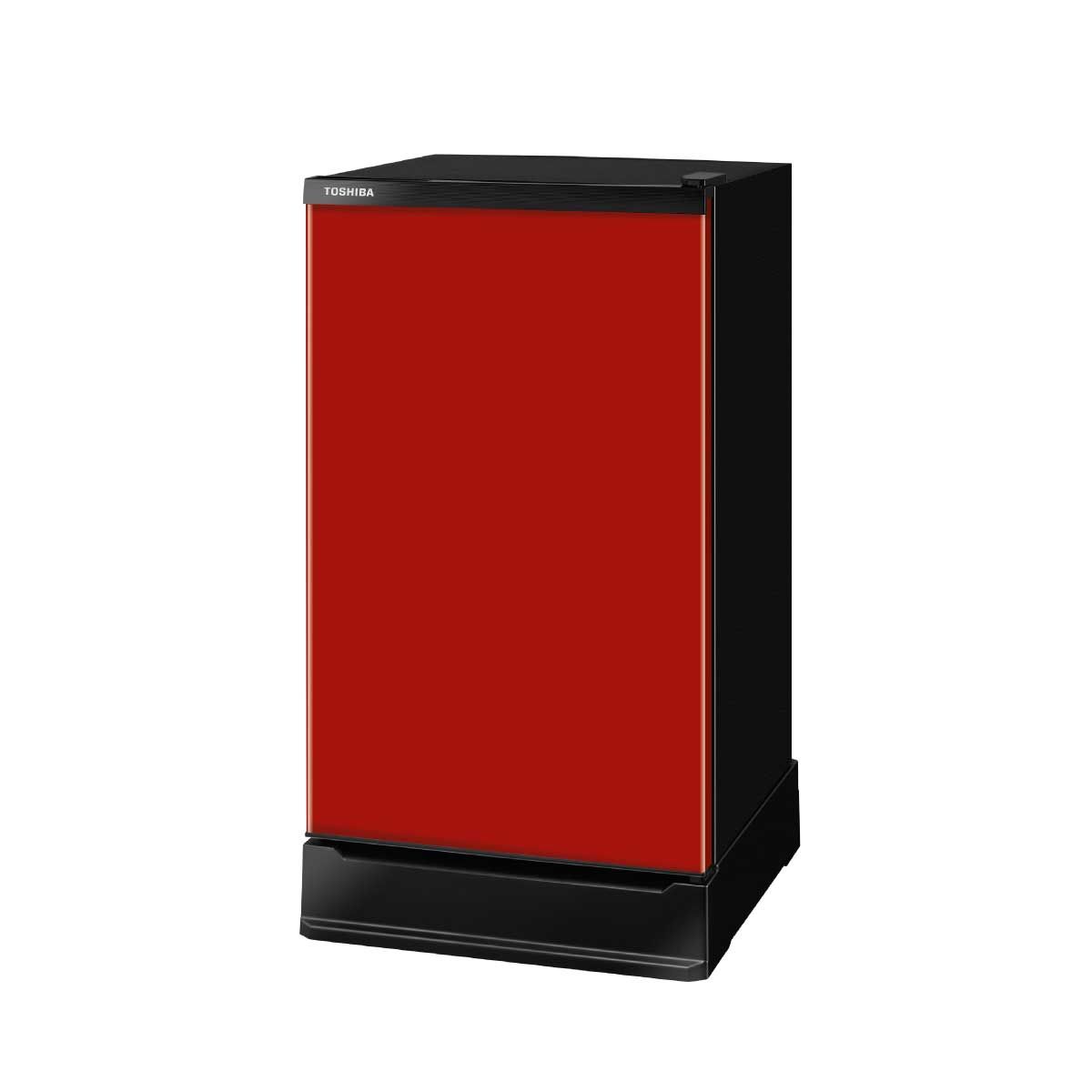 TOSHIBA ตู้เย็น 1 ประตู 5.2 Q FIT  สีแดง รุ่น GR-D149
