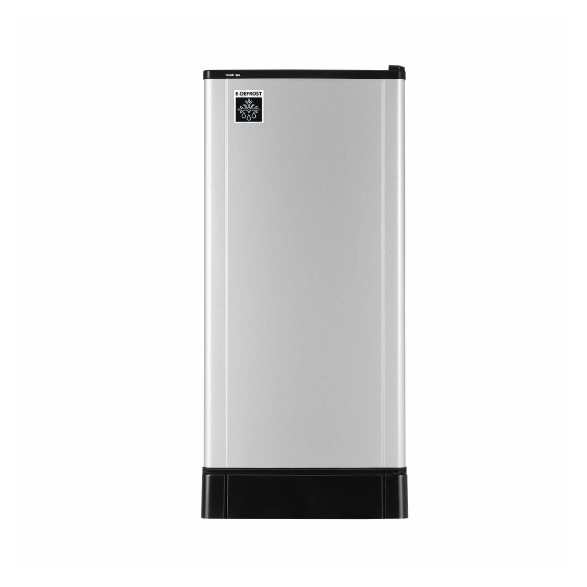 TOSHIBA ตู้เย็น 1 ประตู E-DEFROST 6.4Q สีเทา รุ่น GR-D187A(MS)