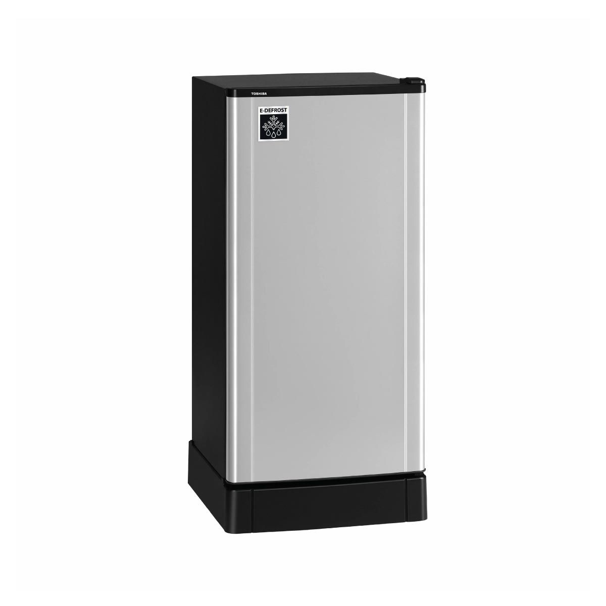 TOSHIBA ตู้เย็น 1 ประตู E-DEFROST 6.4Q สีเทา รุ่น GR-D187A(MS)
