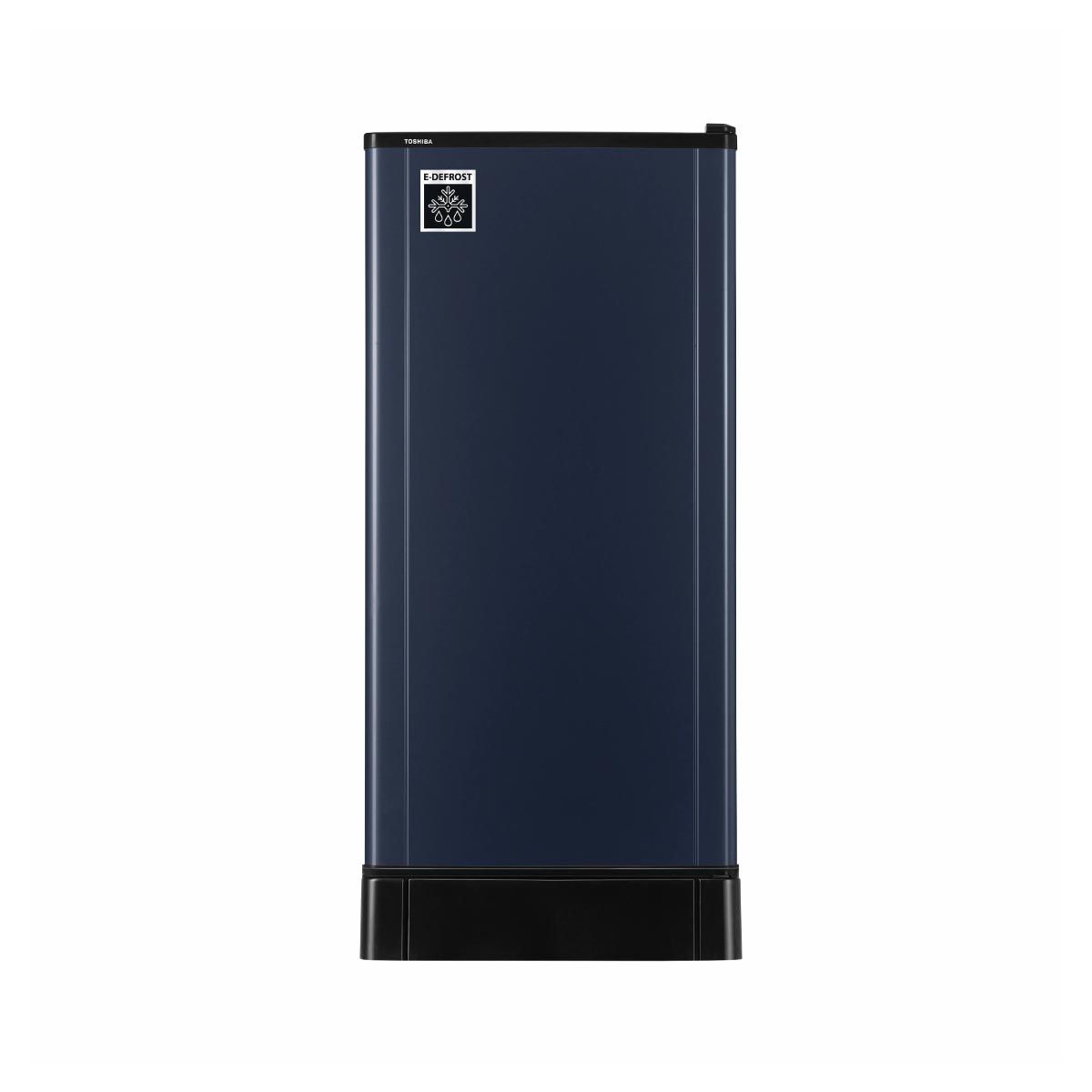 TOSHIBA ตู้เย็น 1 ประตู E-DEFROST 6.4Q สีน้ำเงิน รุ่น GR-D187A(SB)