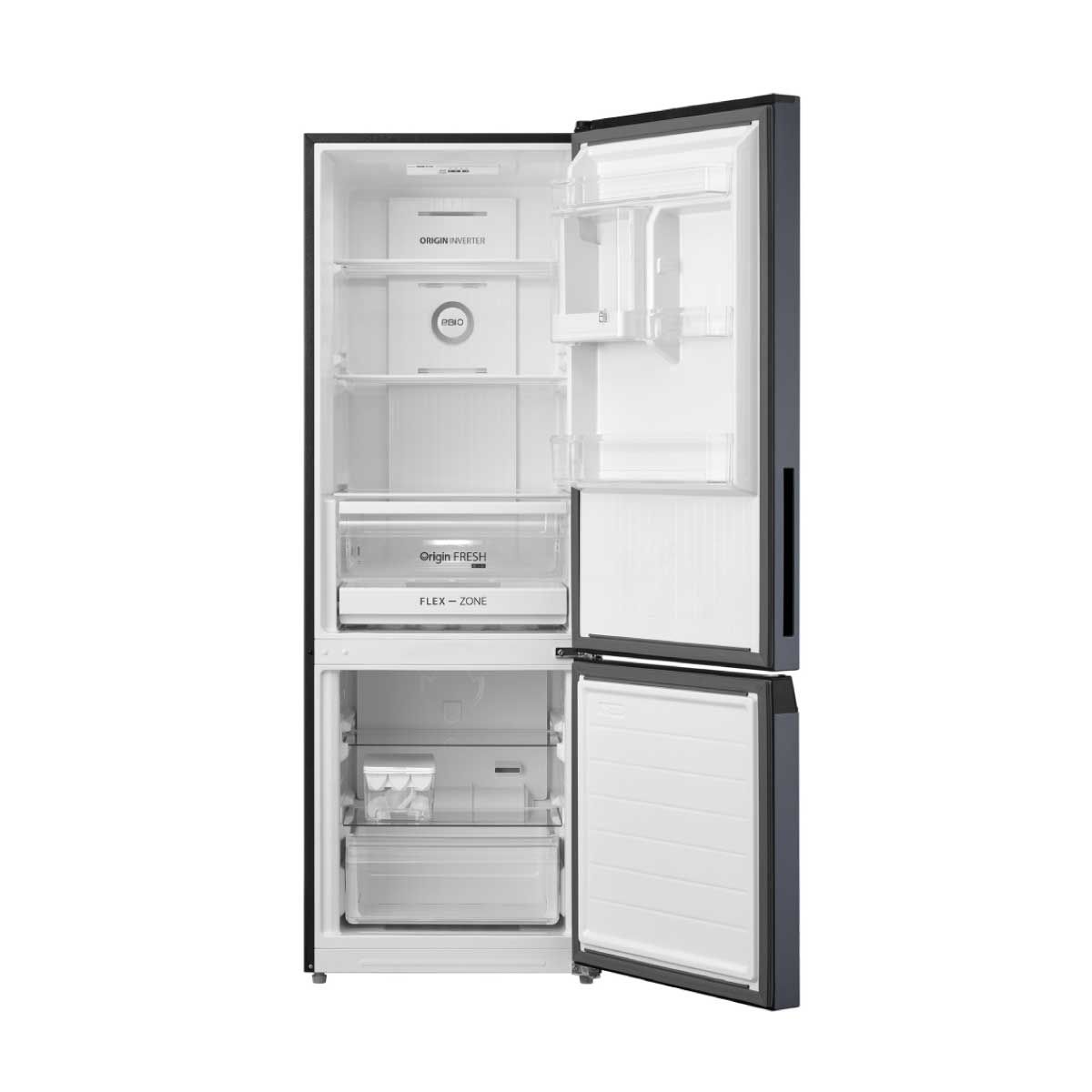TOSHIBA ตู้เย็น 2 ประตู11.4 Q สีเทา รุ่น GR-RB410WE-PMT(06)