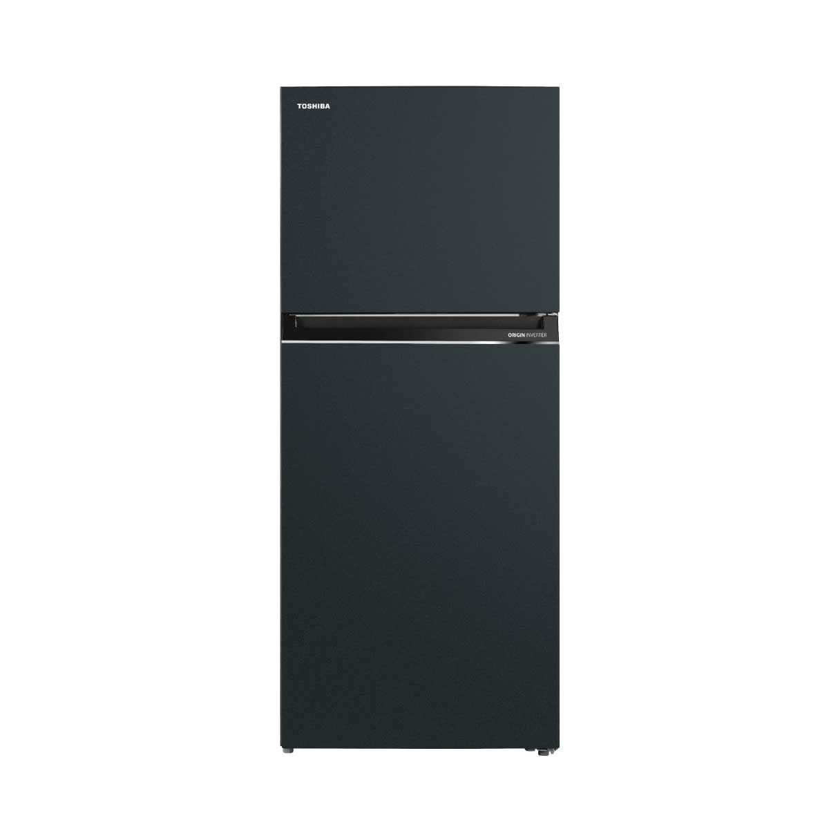 TOSHIBA ตู้เย็น 2 ประตู 14.5Q INVERTER สีเทาดำ รุ่นGR-RT558WE-PMT(52)