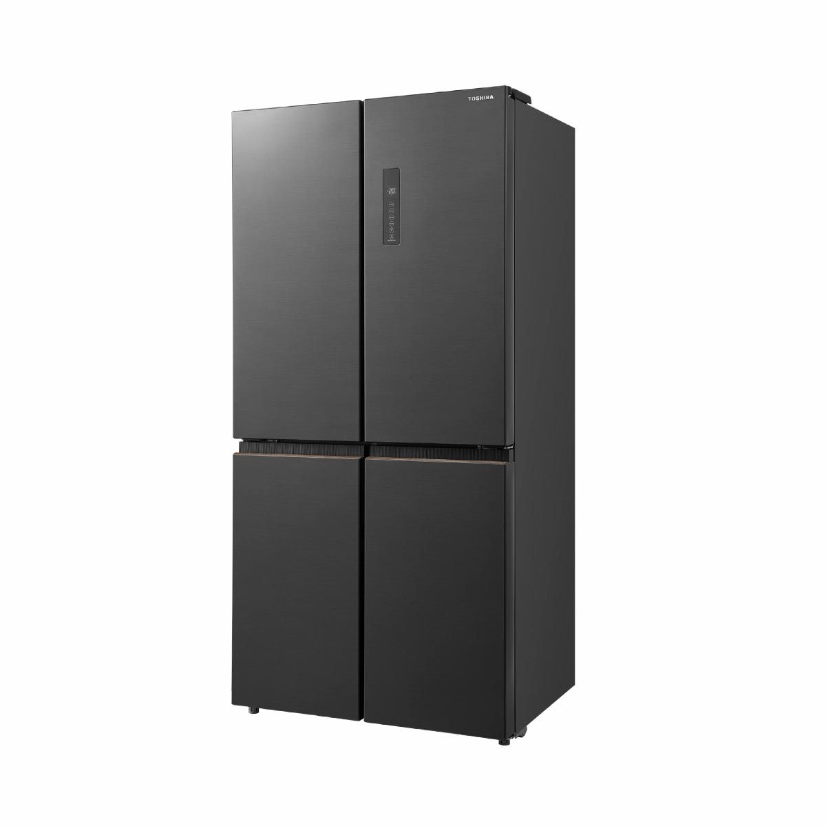 TOSHIBA ตู้เย็น4ประตู16.7Q สีเทาเข้ม รุ่นGR-RF611WI-PMTH(60)