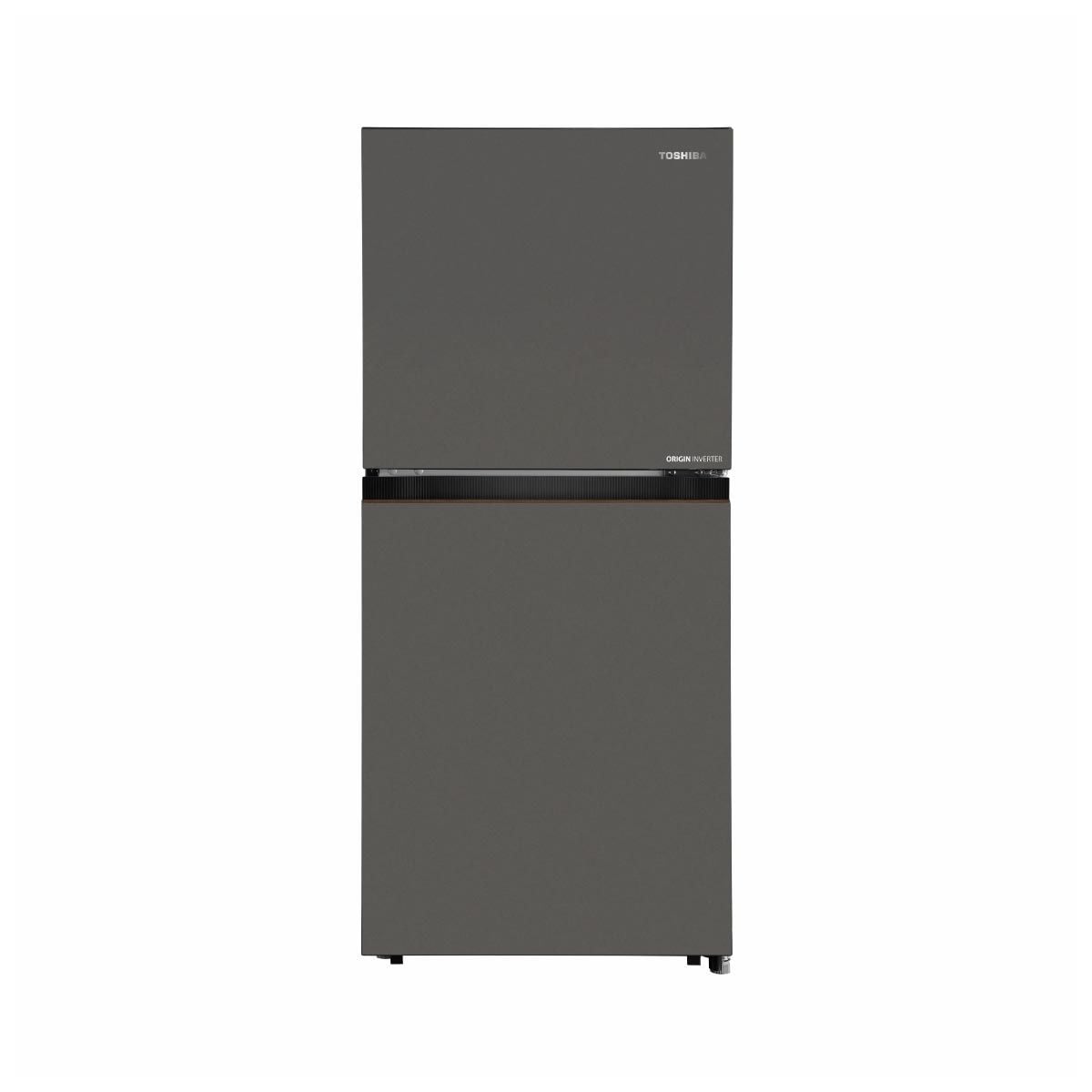 TOSHIBA ตู้เย็น2ประตู6.4Q INVERTER สีเงินเข้ม รุ่นGR-RT236WE-PMTH(50)
