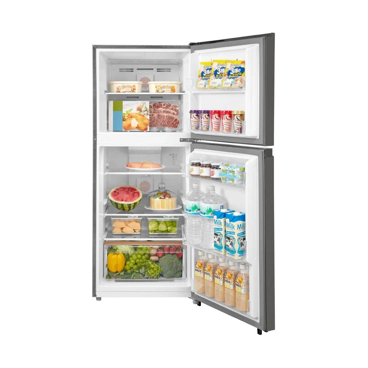 TOSHIBA  ตู้เย็น2ประตู7.3Q INVERTER สีเงิน รุ่นGR-RT268WE-PMTH(50)