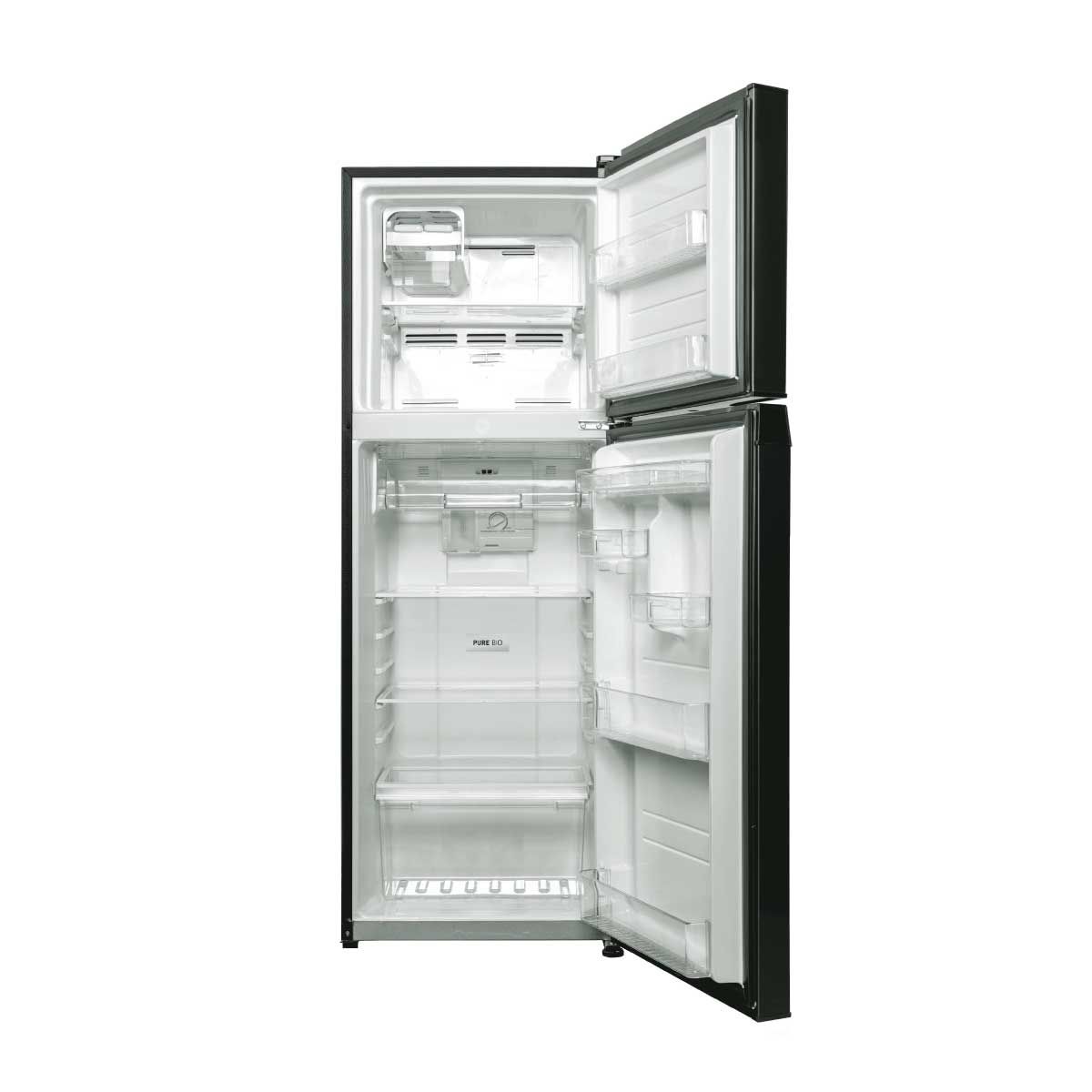 TOSHIBA ตู้เย็น2ประตู 8.2Q INVERTER สีเทาเข้ม รุ่น GR-RT303WE-PMTH(52)