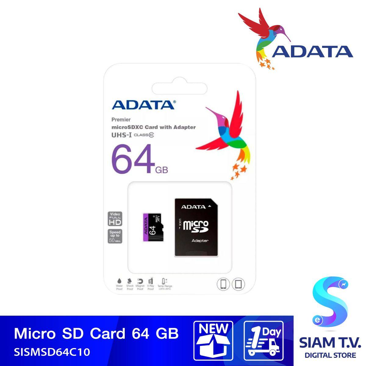 ADATA Premier Micro SDHC Class 10 64GB