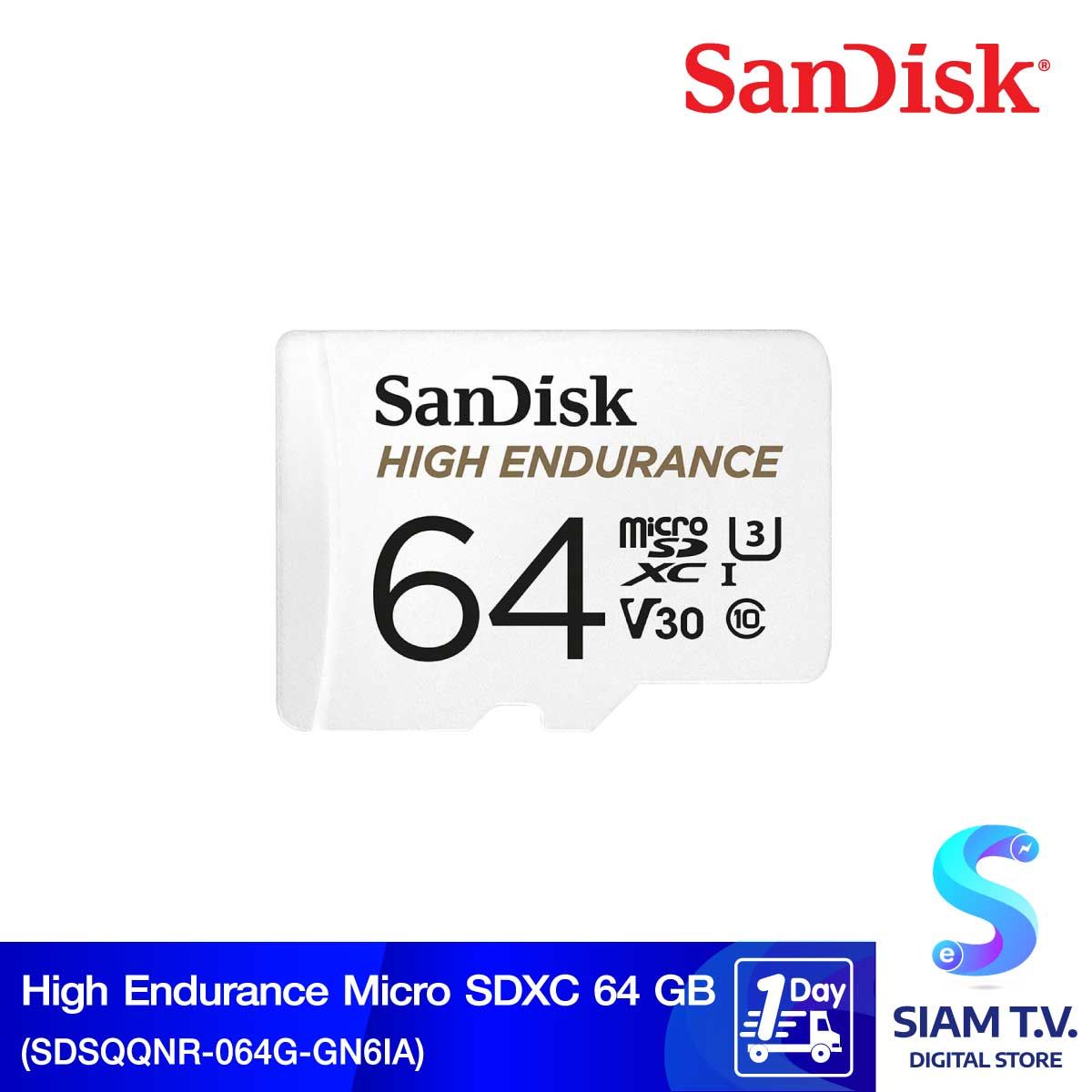 SANDISK MICRO SD CARD 64 GB รุ่น SDSQQNR064G_GN6IA (SDSQQNR-064G-GN6IA)