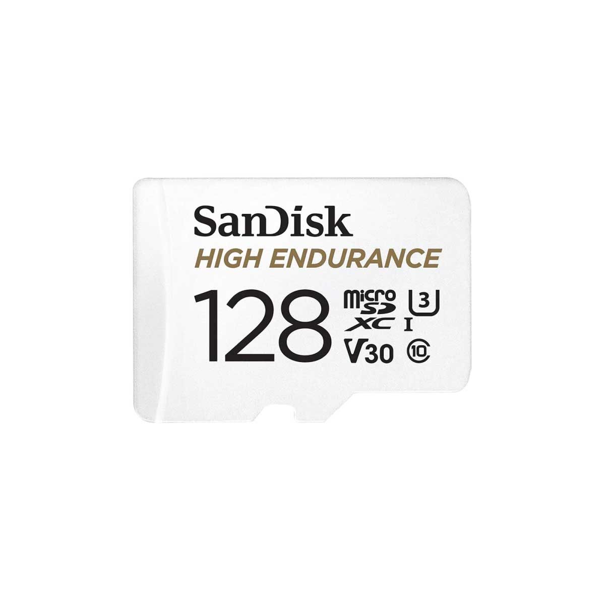 MICRO SD CARD 128 GB (ไมโครเอสดีการ์ด) SANDISK HIGH ENDURANCE SDXC (SDSQQNR-128G-GN6IA)