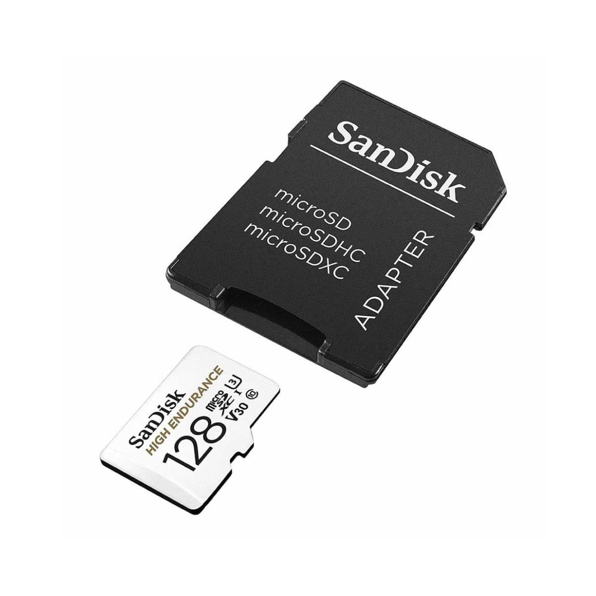 MICRO SD CARD 128 GB (ไมโครเอสดีการ์ด) SANDISK HIGH ENDURANCE SDXC (SDSQQNR-128G-GN6IA)