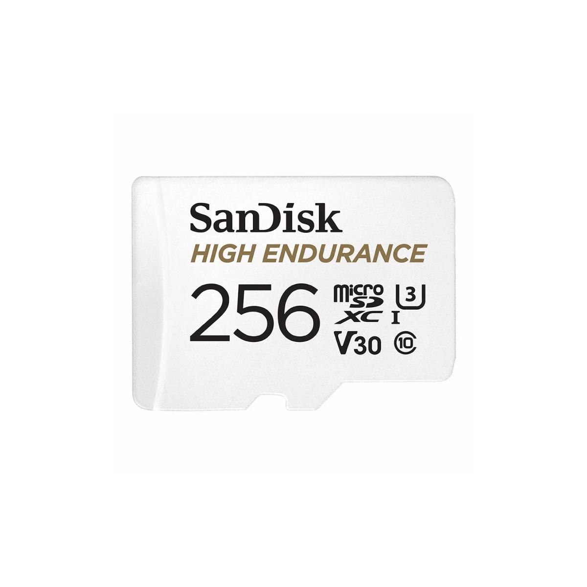 MICRO SD CARD 256 GB (ไมโครเอสดีการ์ด) SANDISK HIGH ENDURANCE (SDSQQNR-256G-GN6IA)