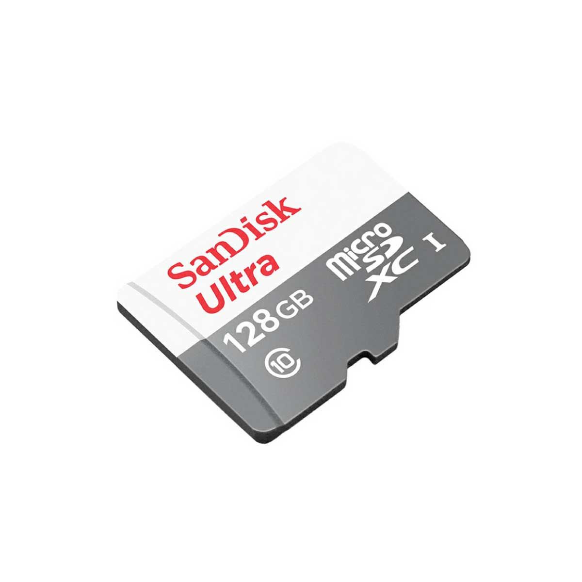 MICRO SD CARD128 GB (ไมโครเอสดีการ์ด) SANDISK ULTRA (SDSQUNR-128G-GN6MN)