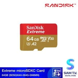 SanDisk Extreme microSDXC UHS-I - 64GB