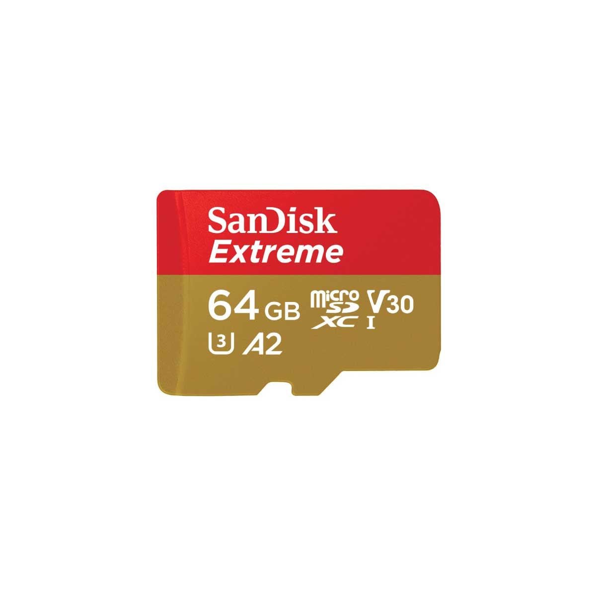 SanDisk Extreme microSDXC UHS-I - 64GB
