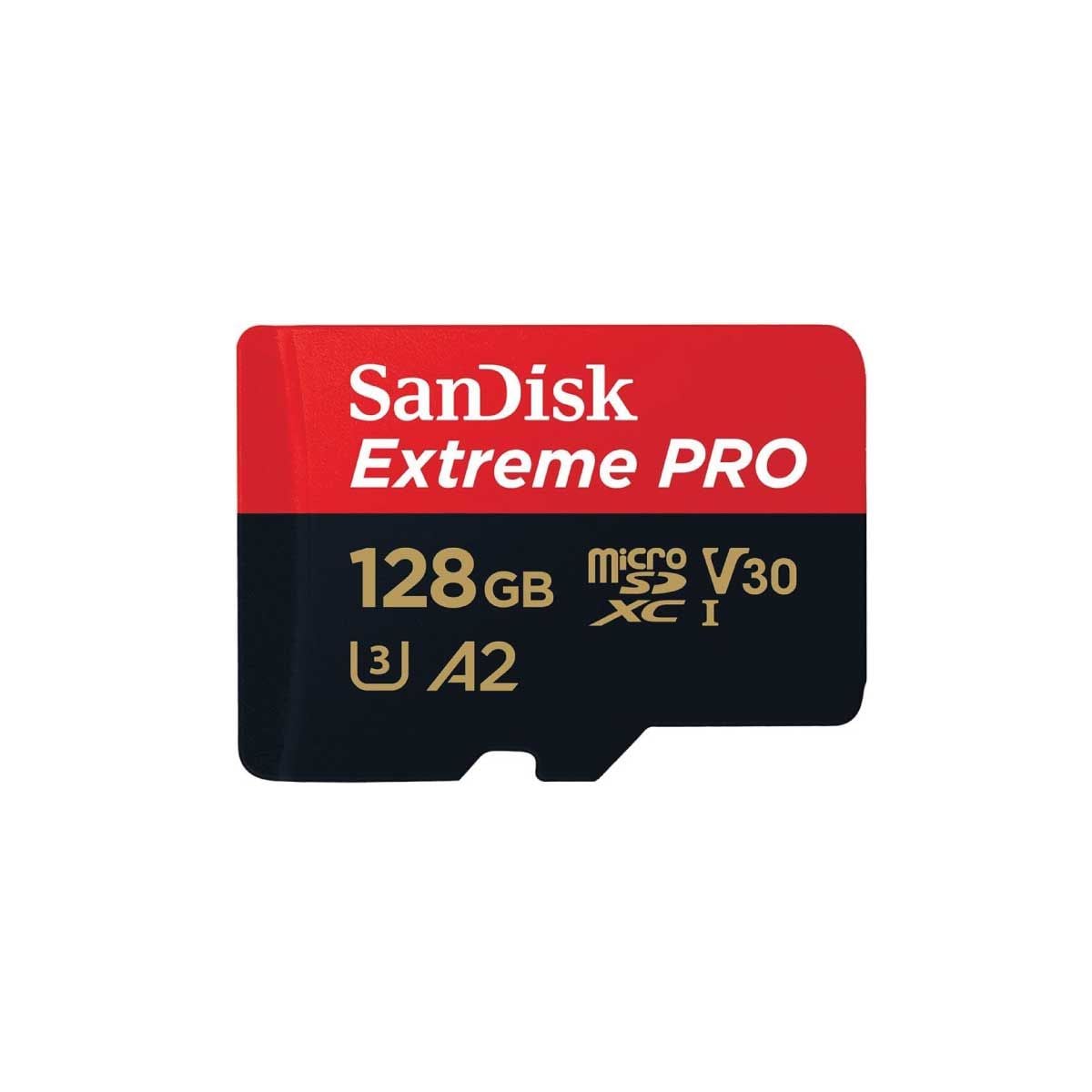 MICRO SD CARD 128 GB (ไมโครเอสดีการ์ด) SANDISK EXTREME PRO MICROSDXC UHS-I CARD (SDSQXCD-128G-GN6MA)