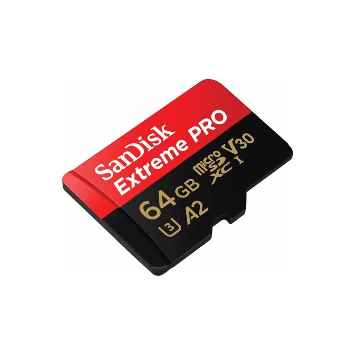 MICRO SD CARD 64 GB (ไมโครเอสดีการ์ด) SANDISK EXTREME PRO MICROSDXC UHS-I CARD (SDSQXCU-064G-GN6MA)