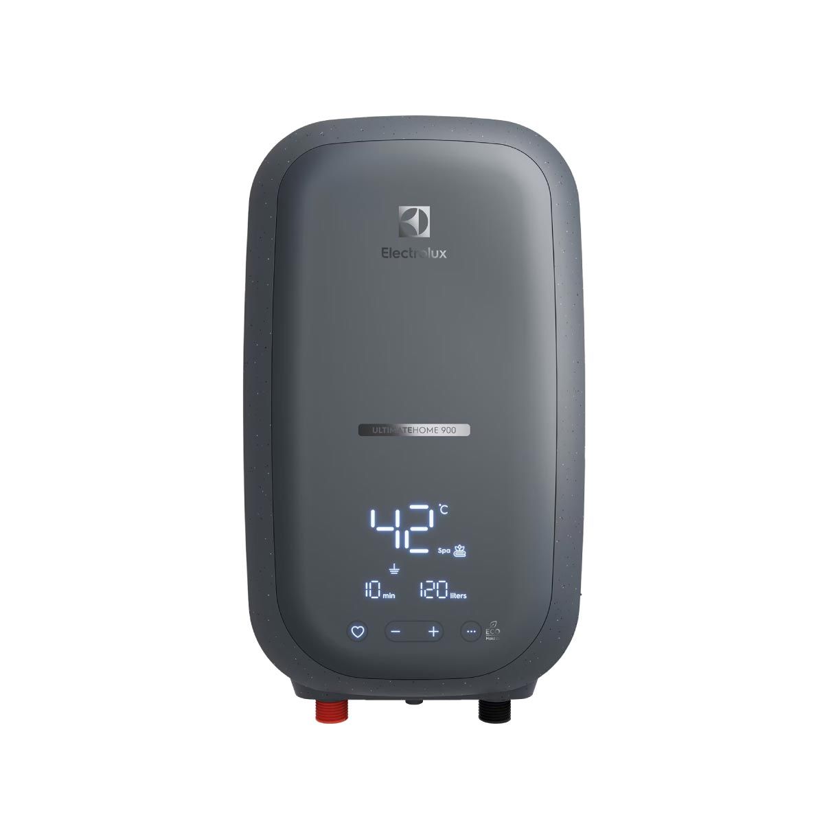 ELECTROLUX เครื่องทำน้ำอุ่น4800W ดิจิตอล+ราวสไลด์ สีดำ Series900 รุ่น EWE481SX1G6