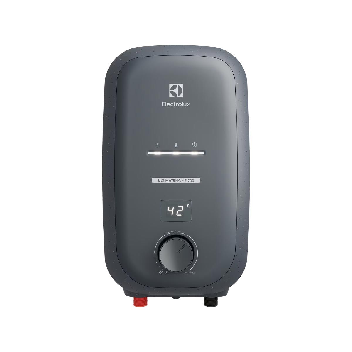 ELECTROLUX เครื่องทำน้ำอุ่น6000W+ราวสไลด์ สีดำ Series700 รุ่น EWE601RX1G6