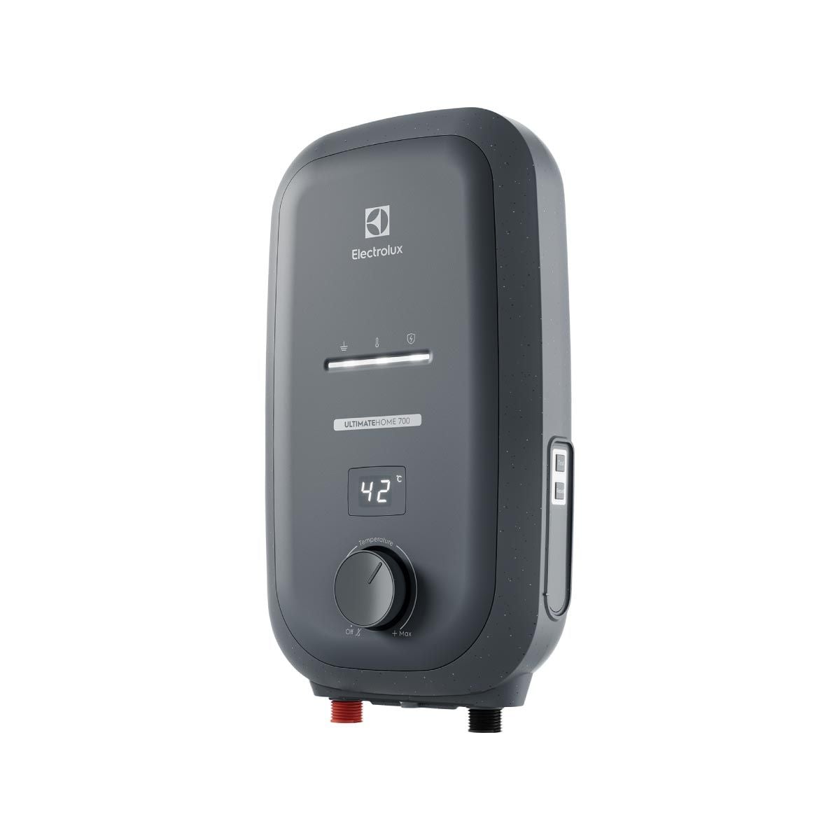 ELECTROLUX เครื่องทำน้ำอุ่น6000W+ราวสไลด์ สีดำ Series700 รุ่น EWE601RX1G6