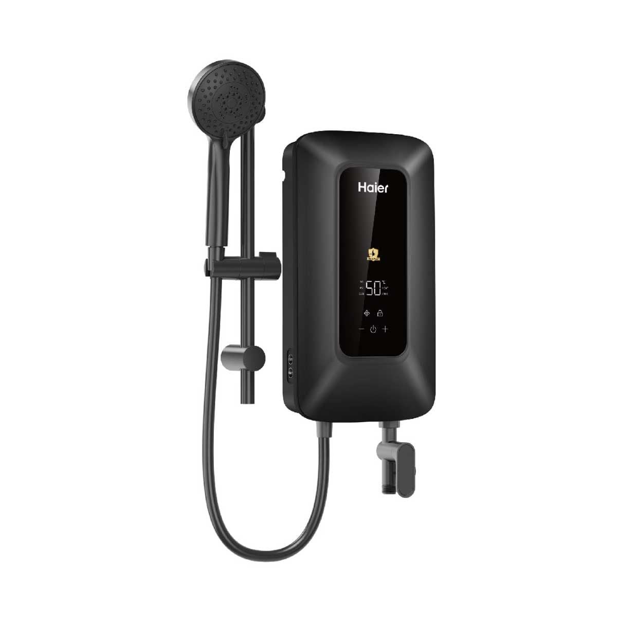 HAIER เครื่องทำน้ำอุ่น 4500W+ราวสไลด์ สีดำ K Series รุ่น EI45E-K5CB