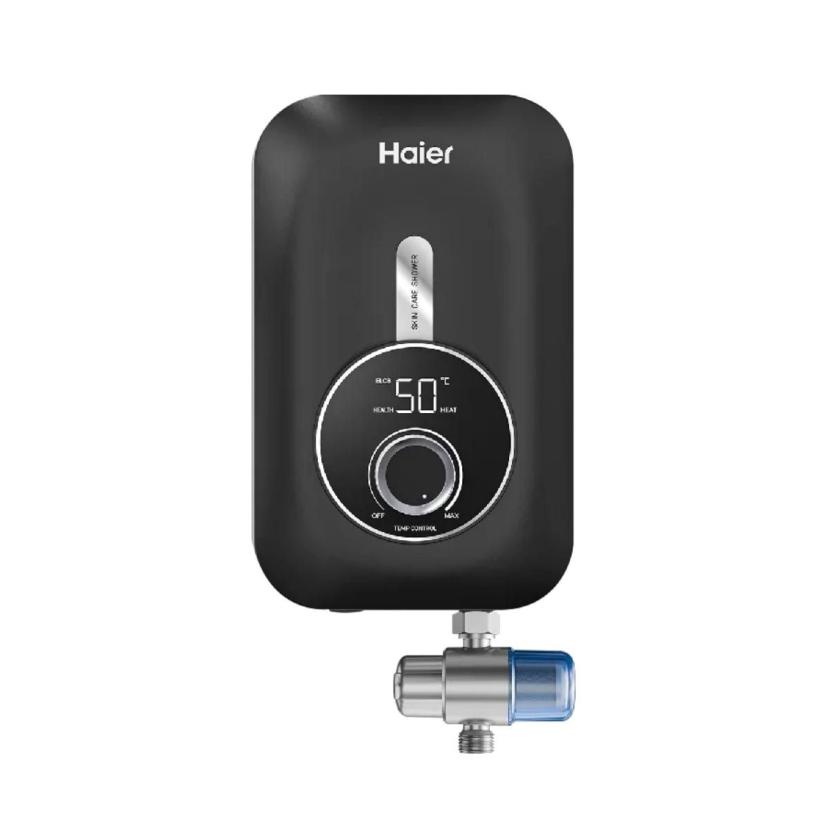 HAIER เครื่องทำน้ำอุ่น4500W+ราวสไลด์ สีดำEI45E-Q3CB-F