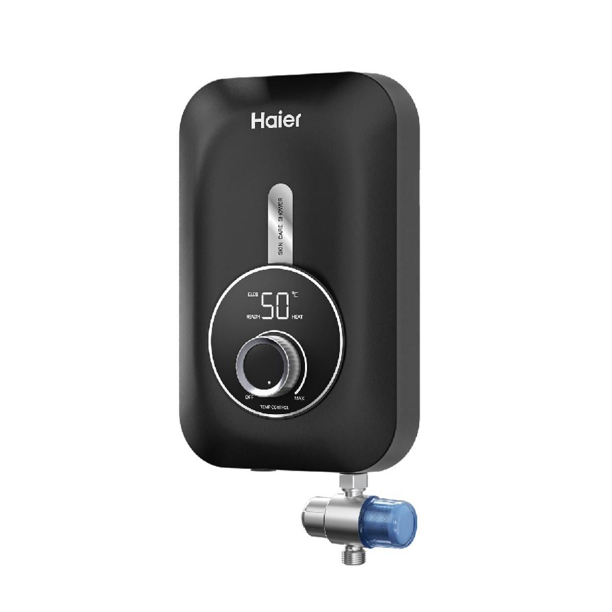 HAIER เครื่องทำน้ำอุ่น4500W+ราวสไลด์ สีดำEI45E-Q3CB-F