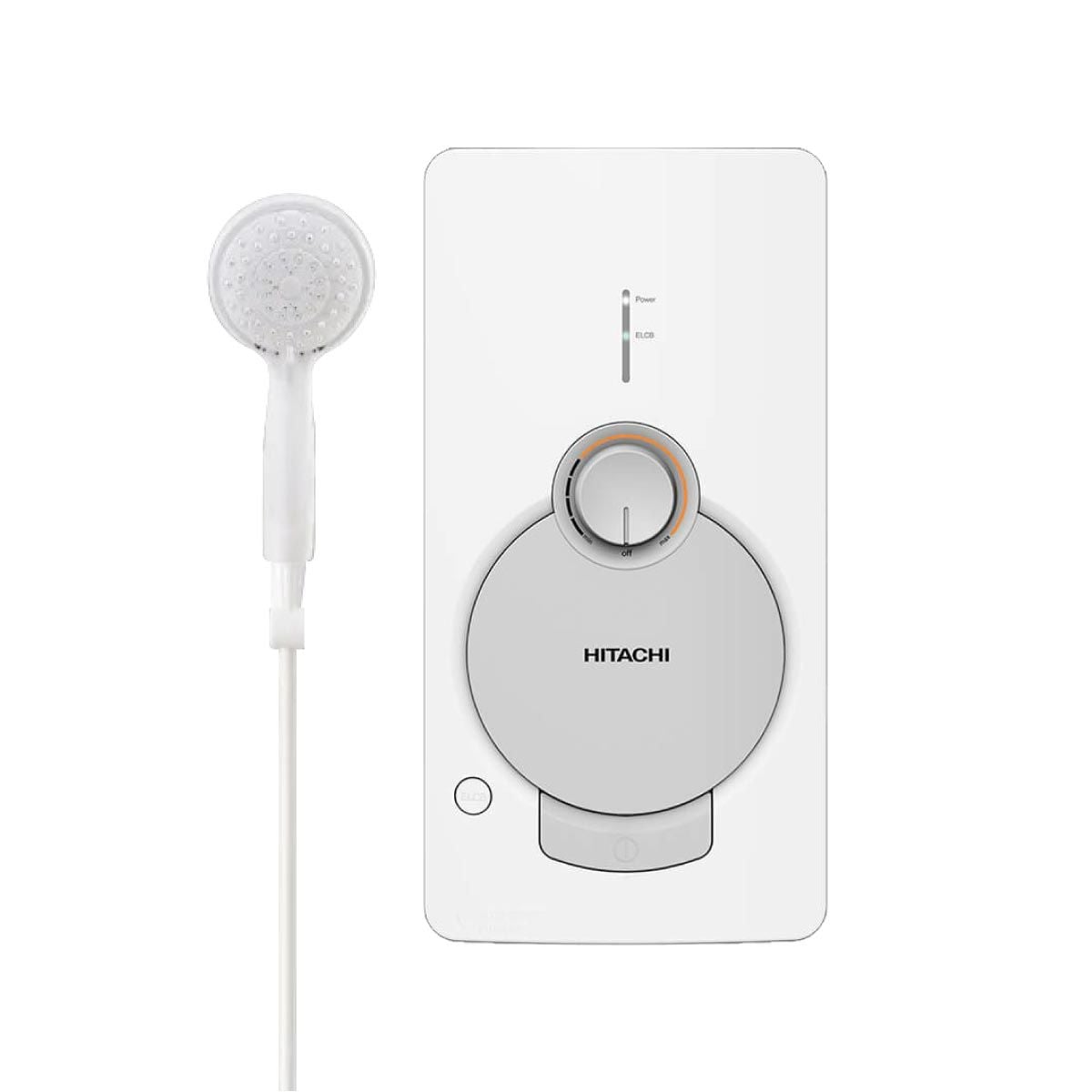 HITACHI  เครื่องทำน้ำอุ่น 3800W สีขาว รุ่นHES-38G