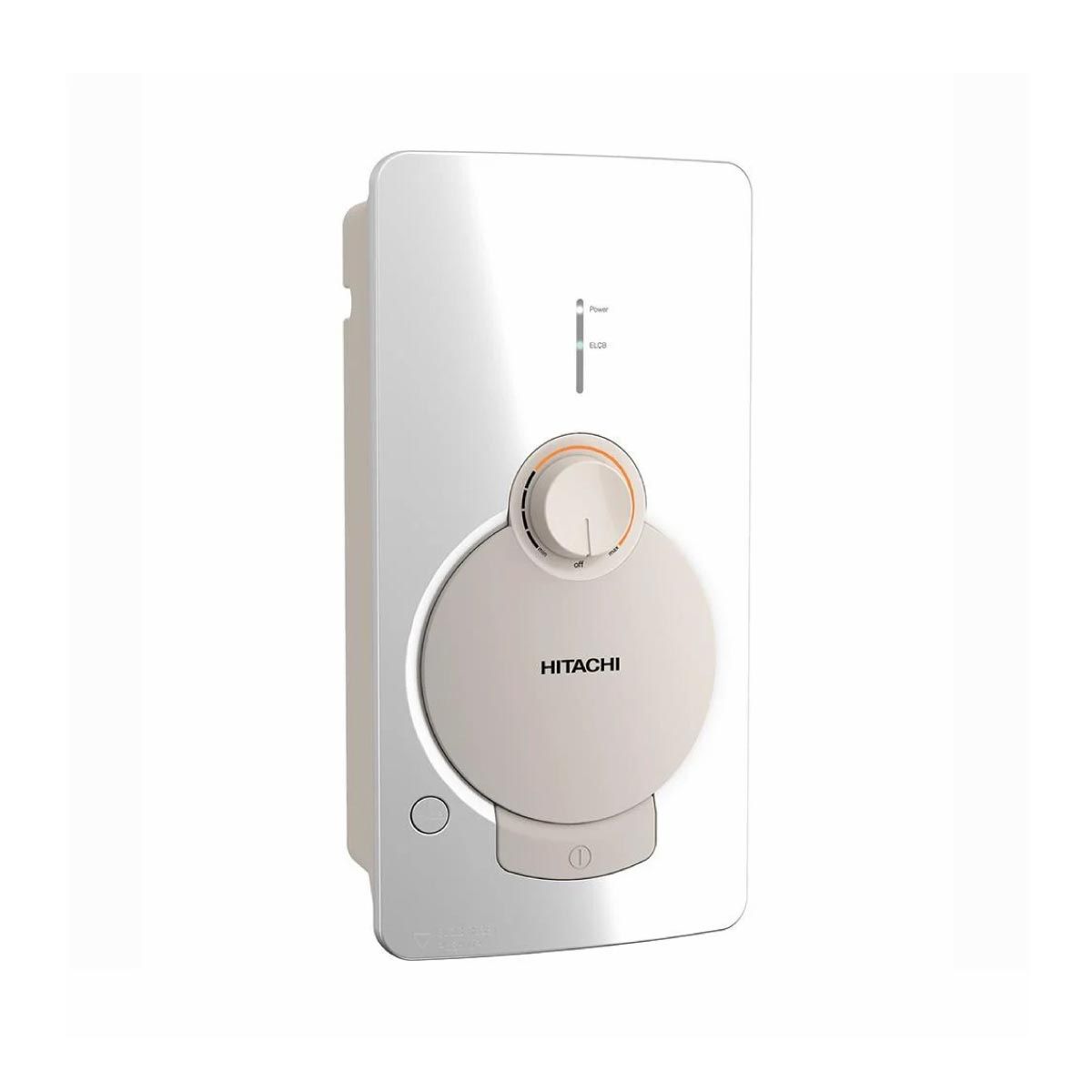 HITACHI  เครื่องทำน้ำอุ่น 4800W สีขาวเงิน รุ่นHES-48GS