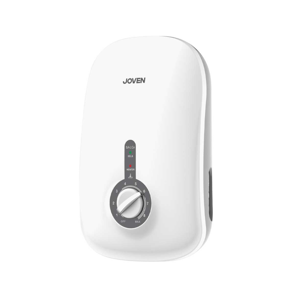 JOVEN เครื่องทำน้ำอุ่น4500W ตัดไฟอัตโนมัติ+ชุดราวสไลด์ รุ่น 45SA10E