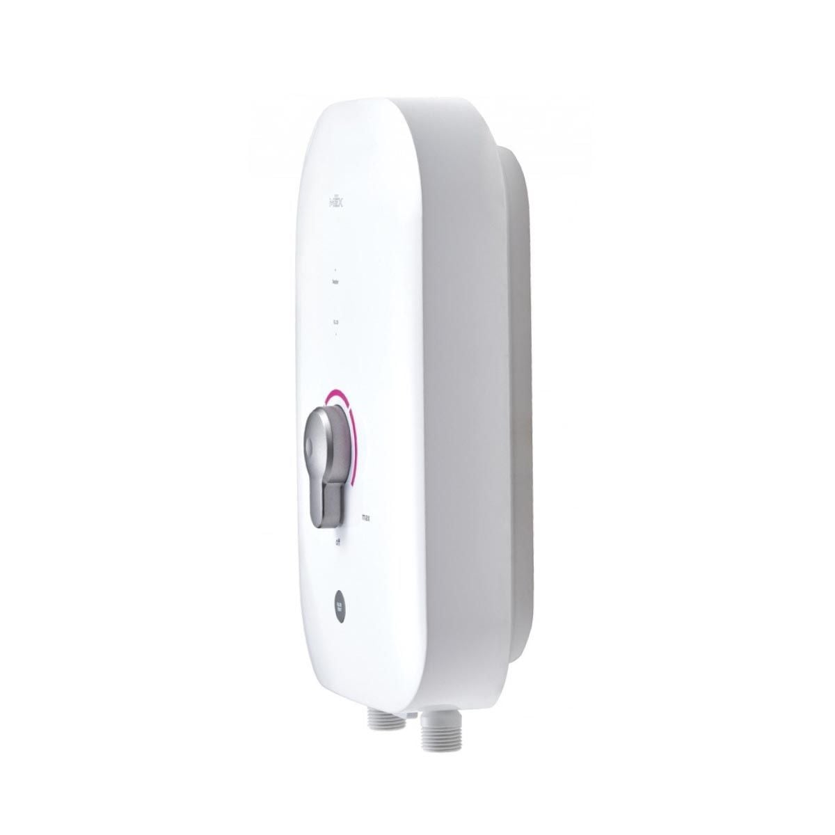 MEX เครื่องทำน้ำอุ่นMEX4500W+ราวสไลด์ สีขาวชมพู รุ่น COCO450(MR)