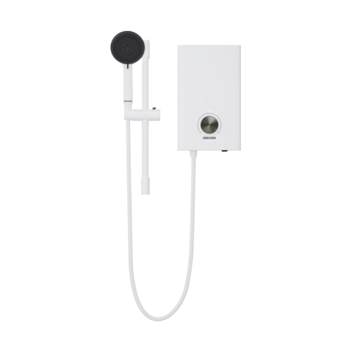 STIEBEL เครื่องทำน้ำอุ่น 4500W มีราวสไลด์ สีขาว รุ่น AQX-45