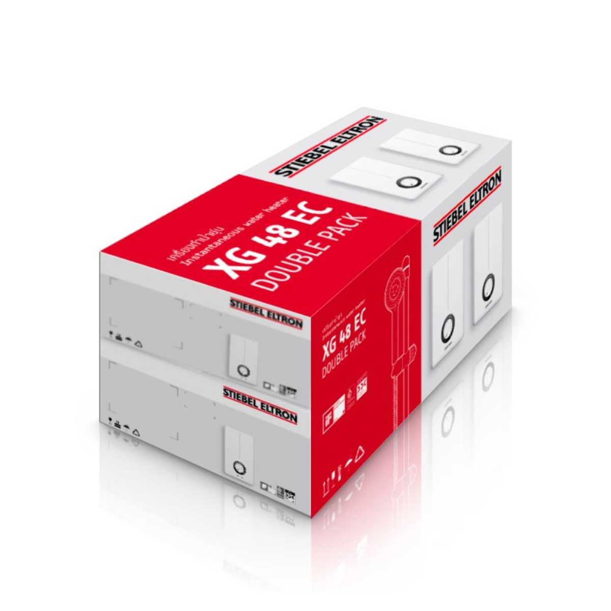 STIEBEL ELTRON เครื่องทำน้ำอุ่น 4800 W รุ่น XG48EC (Double Pack)