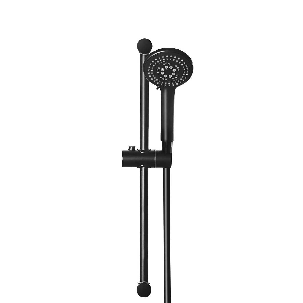 TOSHIBAเครื่องทำน้ำอุ่น4800W+ราวสไลด์ สีดำSensTemp รุ่นTWH48MFNTHKCB