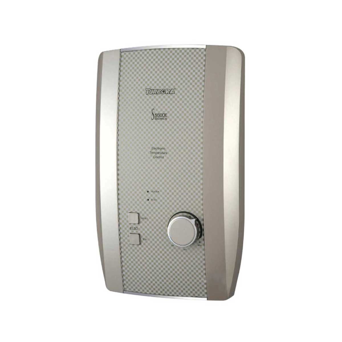 TURBORA เครื่องทำน้ำอุ่น 5500W+Rain Shower รุ่นS5500EKG+RAIN