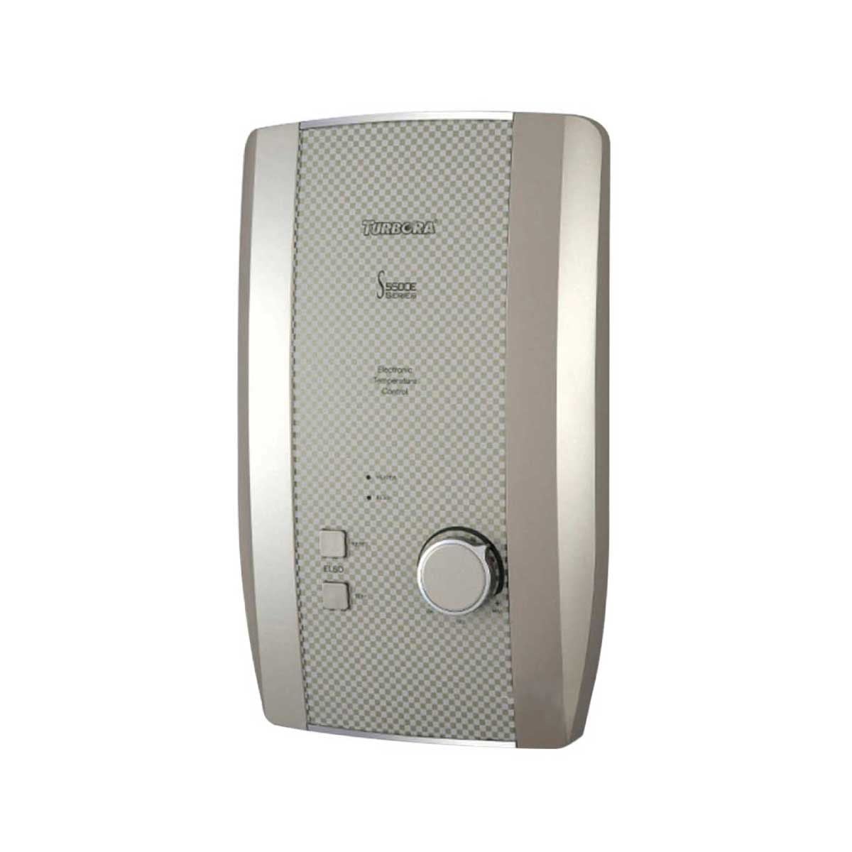 TURBORA เครื่องทำน้ำอุ่น 5500W+Rain Shower รุ่นS5500EKG+RAIN