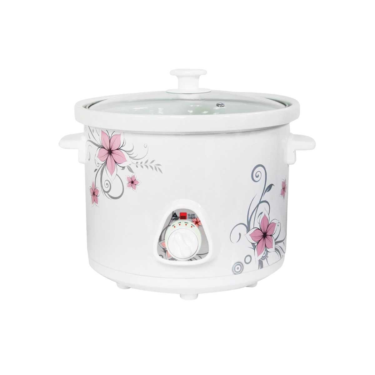 HANABISHI หม้อตุ๋นไฟฟ้า หม้อตุ๋นเซรามิค 4 ลิตร รุ่น HSC-245